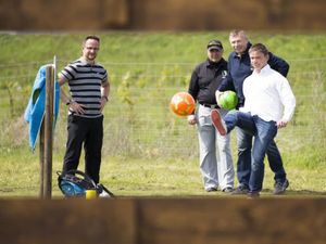 Fussballgolf zum Junggesellenabschied